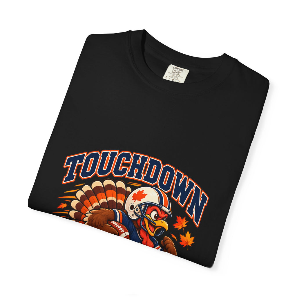 Touchdown Turkey Day T-shirt | Football Turkey Thanksgiving Tee