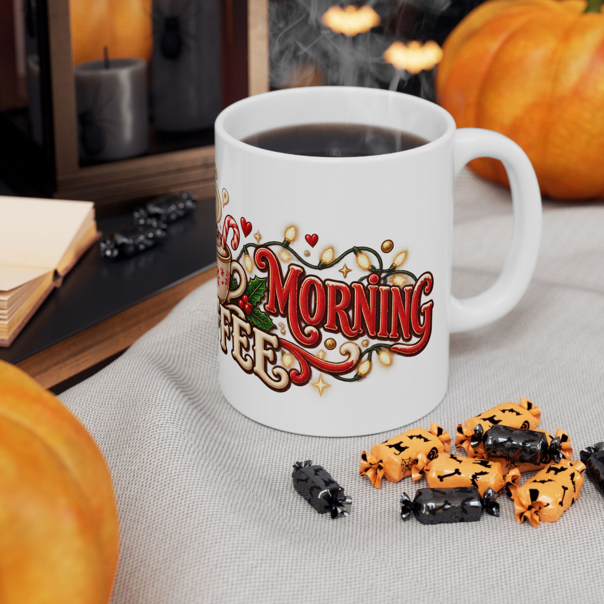 Christmas Coffee Mug – Festive Holiday Ceramic Coffee Cup (11oz/15oz)
