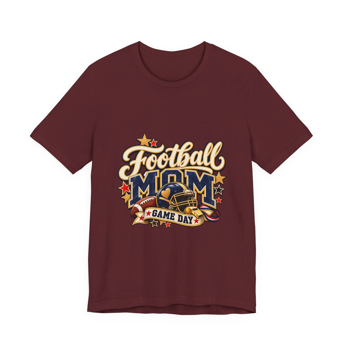Football Mom Game Day T-Shirt | Mom Football Tee