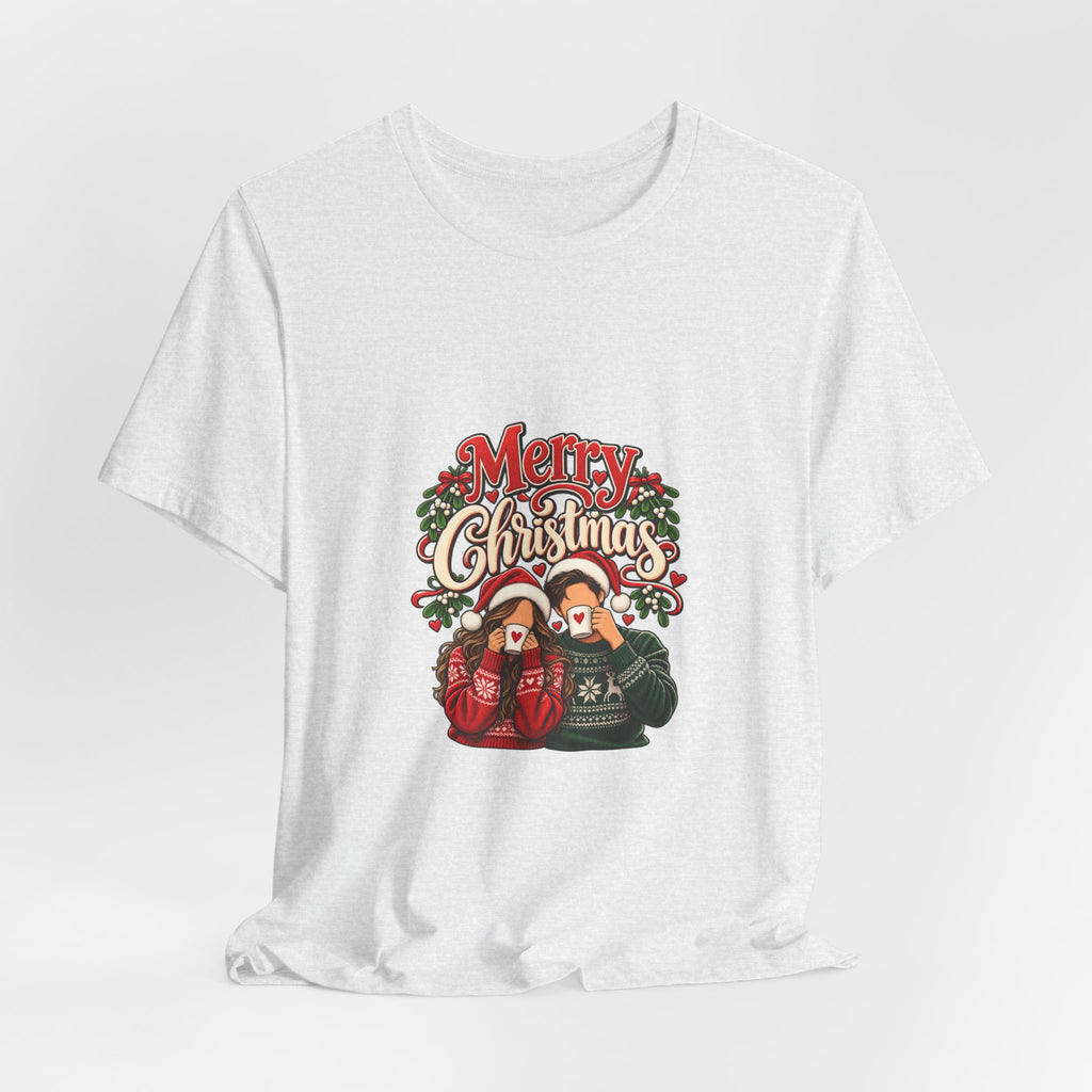 Merry Christmas Couple Tee