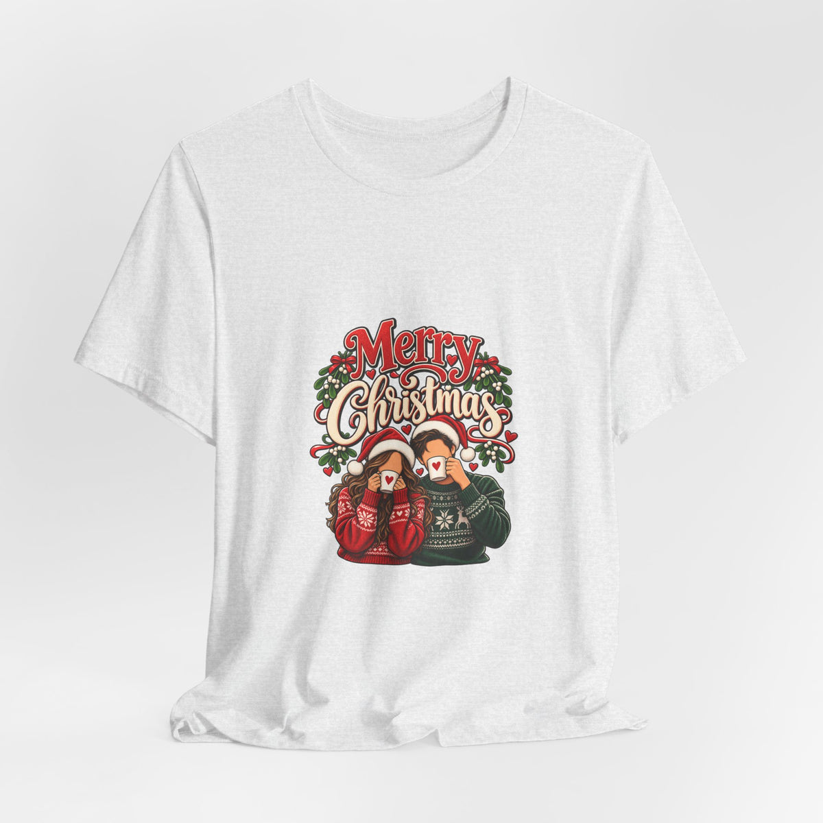 Merry Christmas Couple Tee