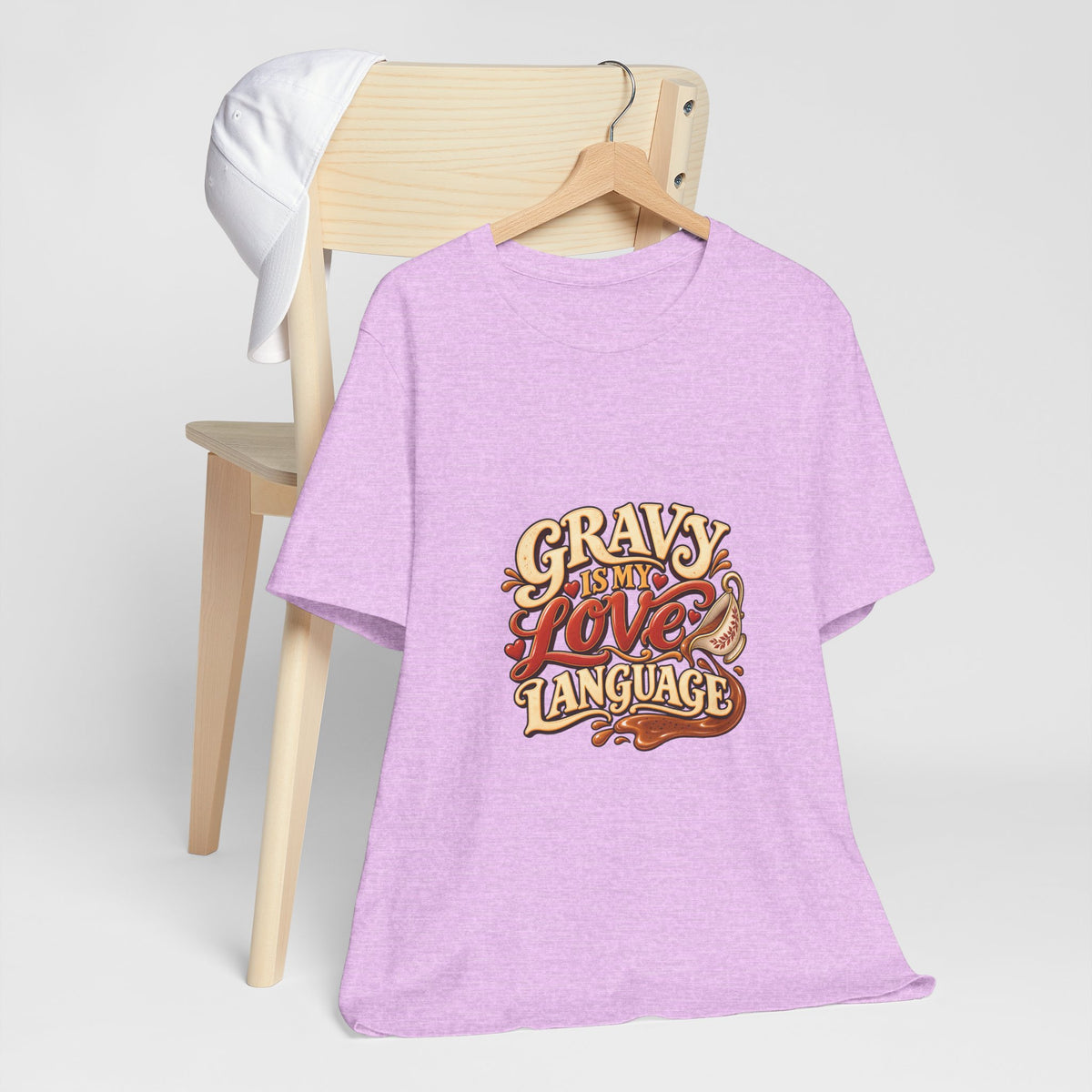 Gravy Is My Love Language T-Shirt — Funny Thanksgiving Foodie Tee, Turkey Dinner Humor Shirt, Fall Gift