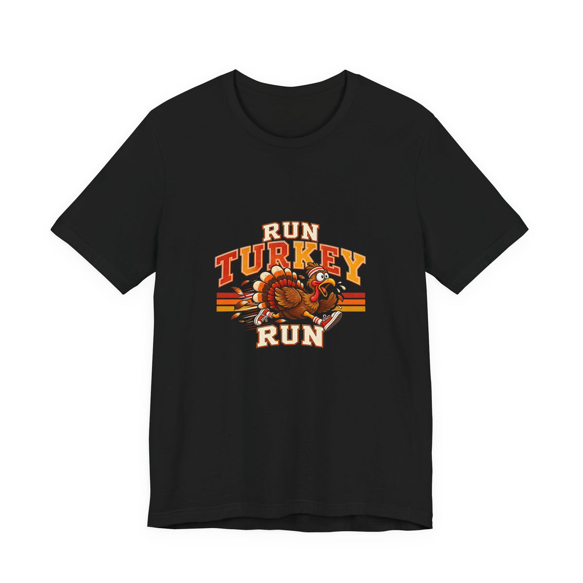Run Turkey Run T-Shirt — Funny Thanksgiving Turkey Graphic Tee