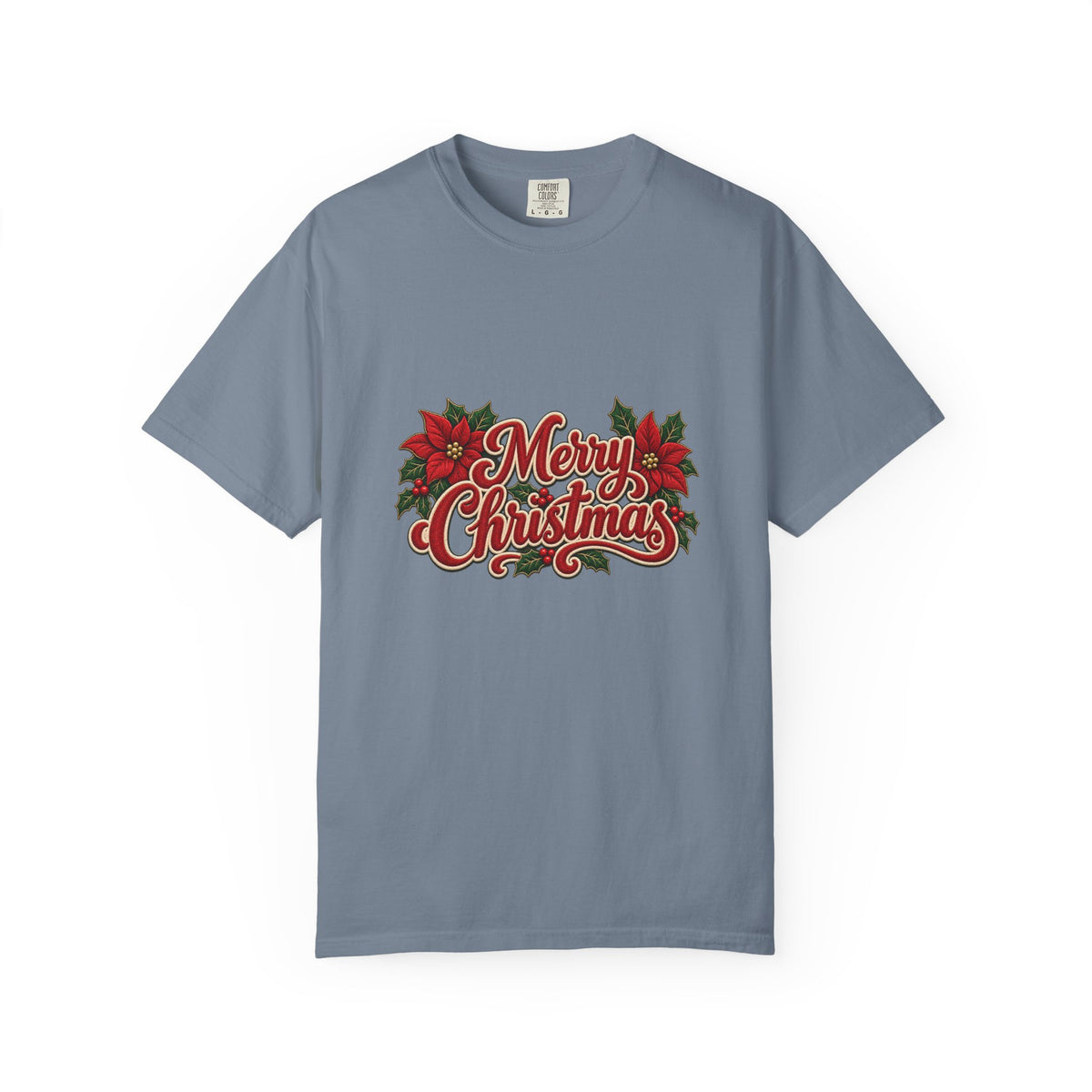 Merry Christmas Poinsettia T-Shirt