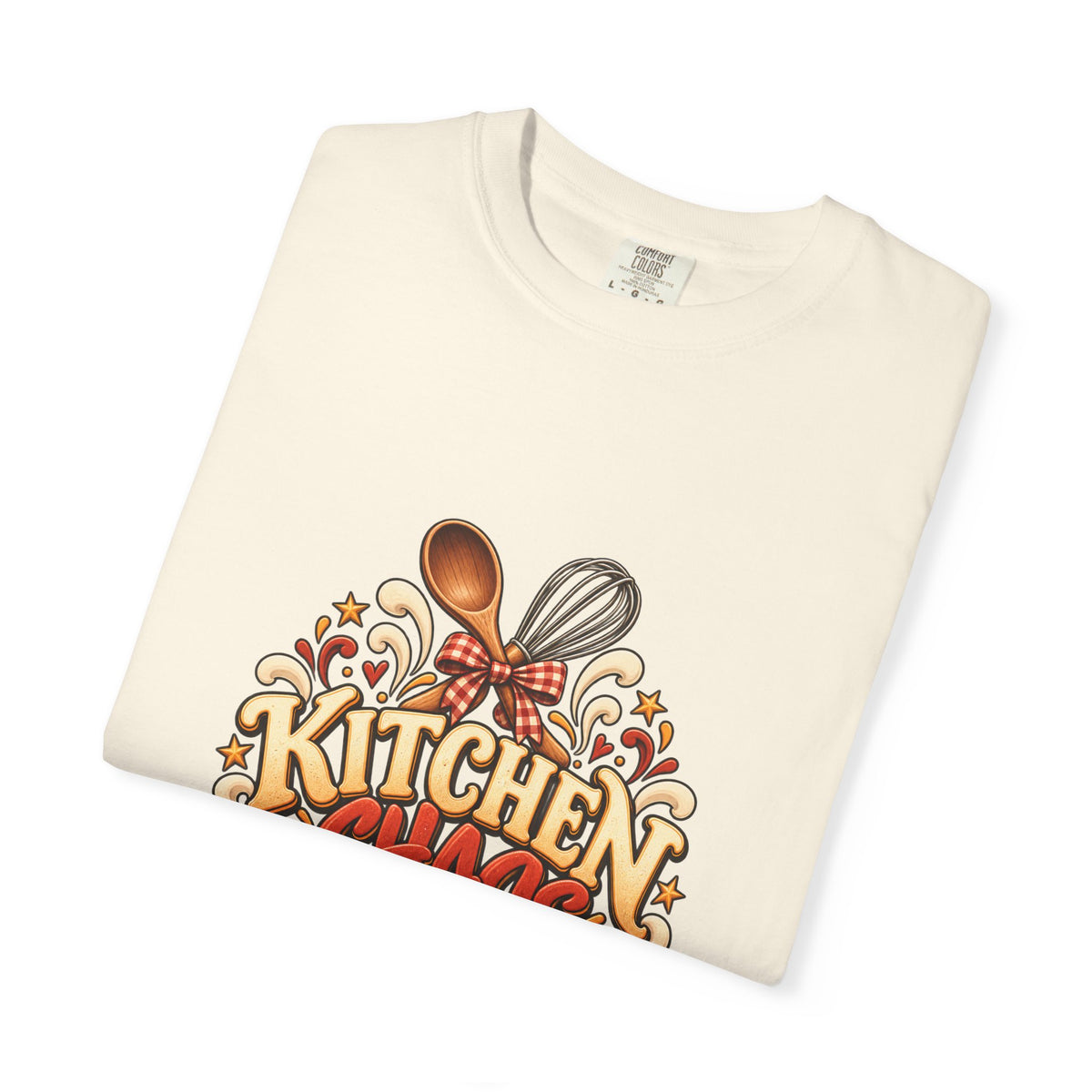 Kitchen Chaos Coordinator T-Shirt — Funny Thanksgiving Chef Shirt, Holiday Cooking Humor Tee, Baker Gift