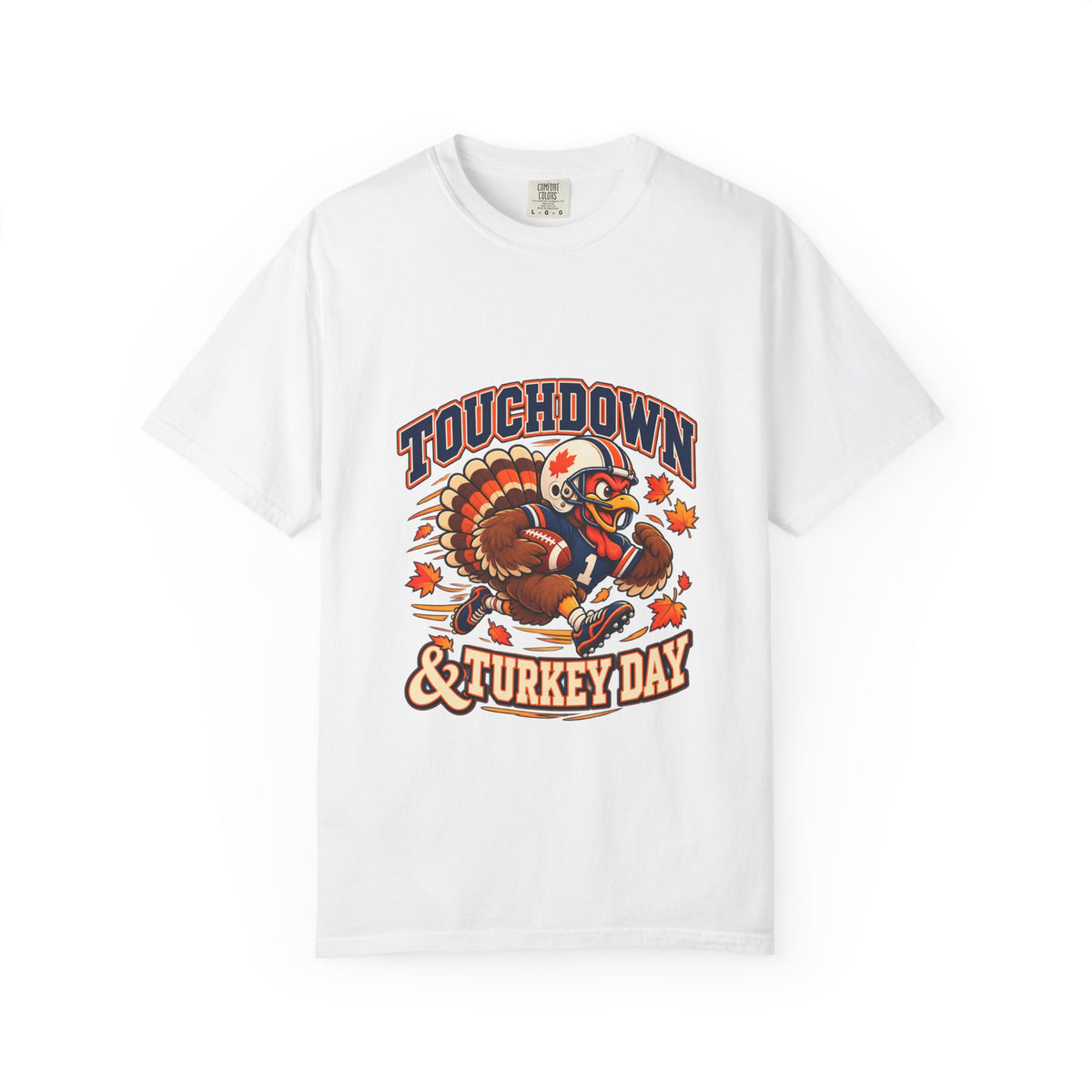Touchdown Turkey Day T-shirt | Football Turkey Thanksgiving Tee
