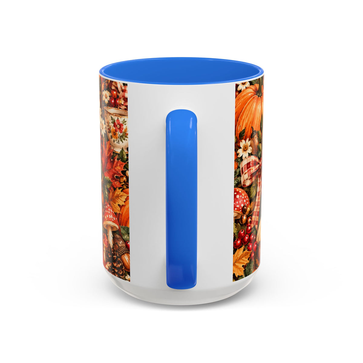 Autumn Harvest Mugs | Fall Pumpkins, Apples, Mushrooms, Daisies 11oz 15oz