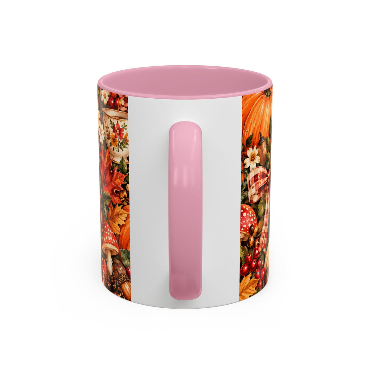 Autumn Harvest Mugs | Fall Pumpkins, Apples, Mushrooms, Daisies 11oz 15oz