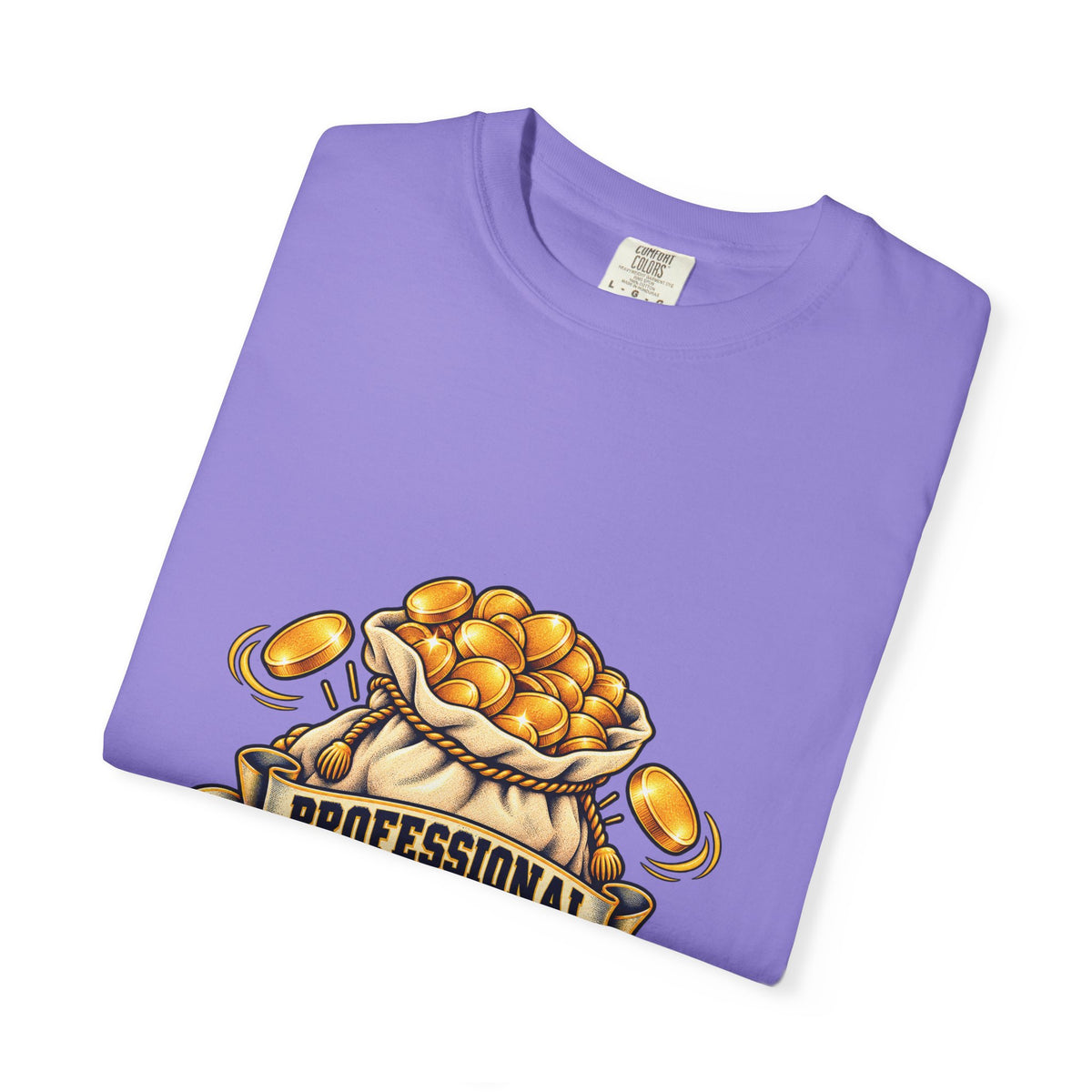 Professional Gelt Collector T-Shirt | Hanukkah Chanukah Chocolate Coin Design