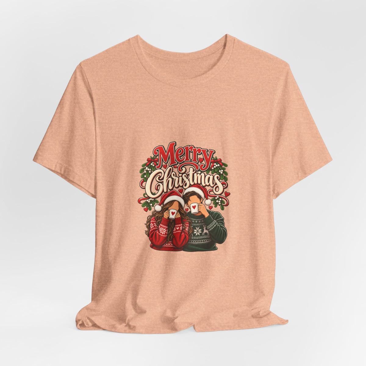 Merry Christmas Couple Tee