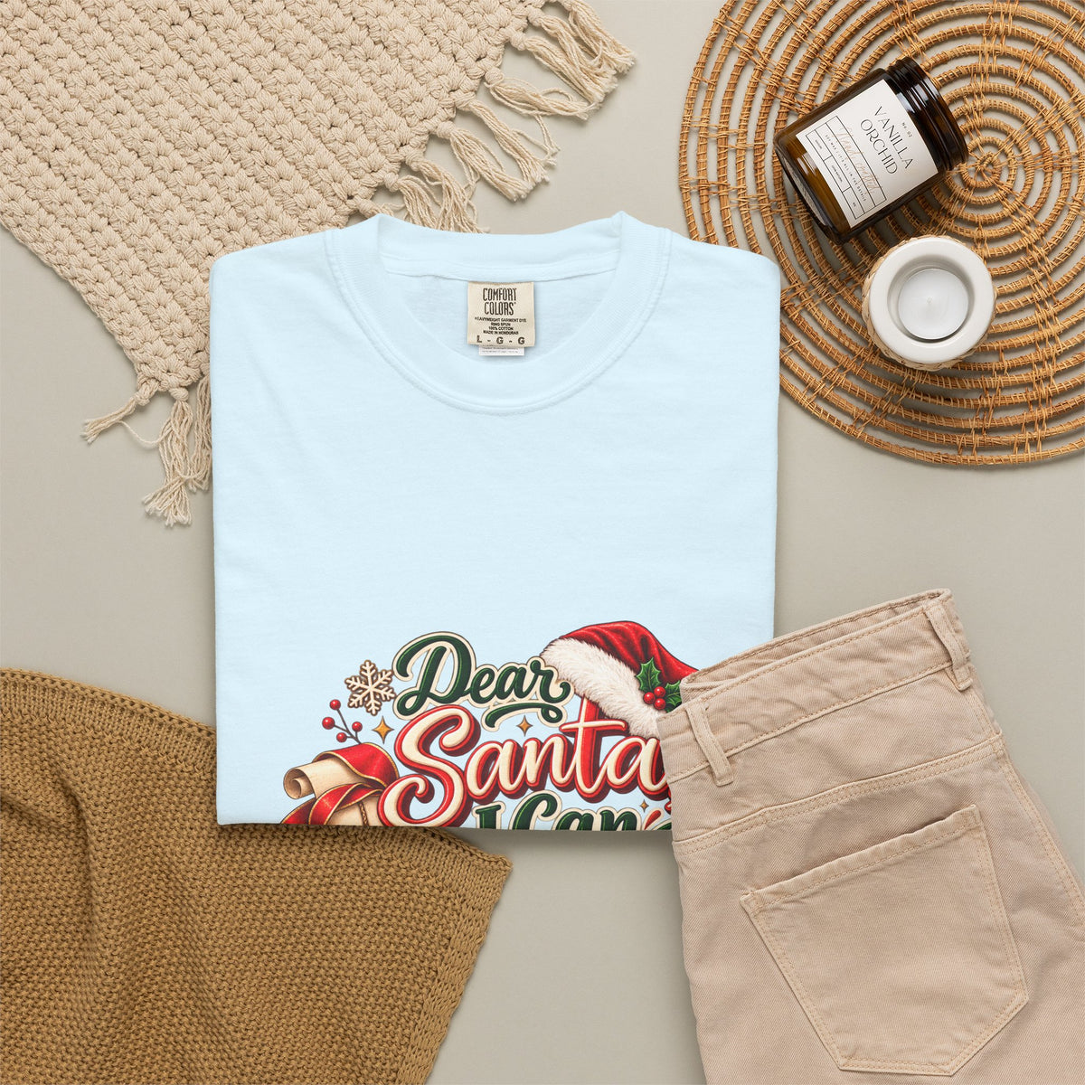 Dear Santa I Can Explain T-Shirt — Funny Christmas Tee