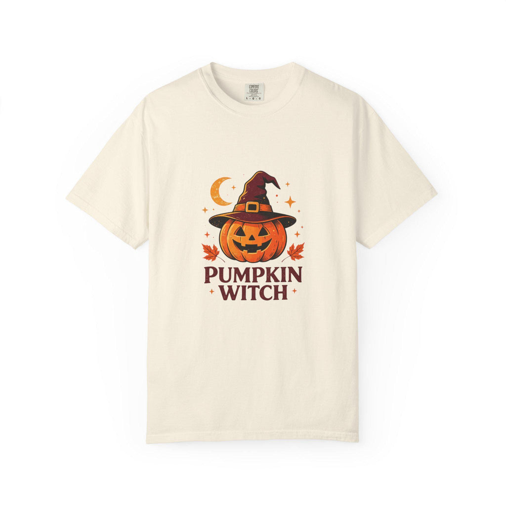 Pumpkin Witch T-Shirt | Halloween Jack-O'-Lantern Witch Hat Tee