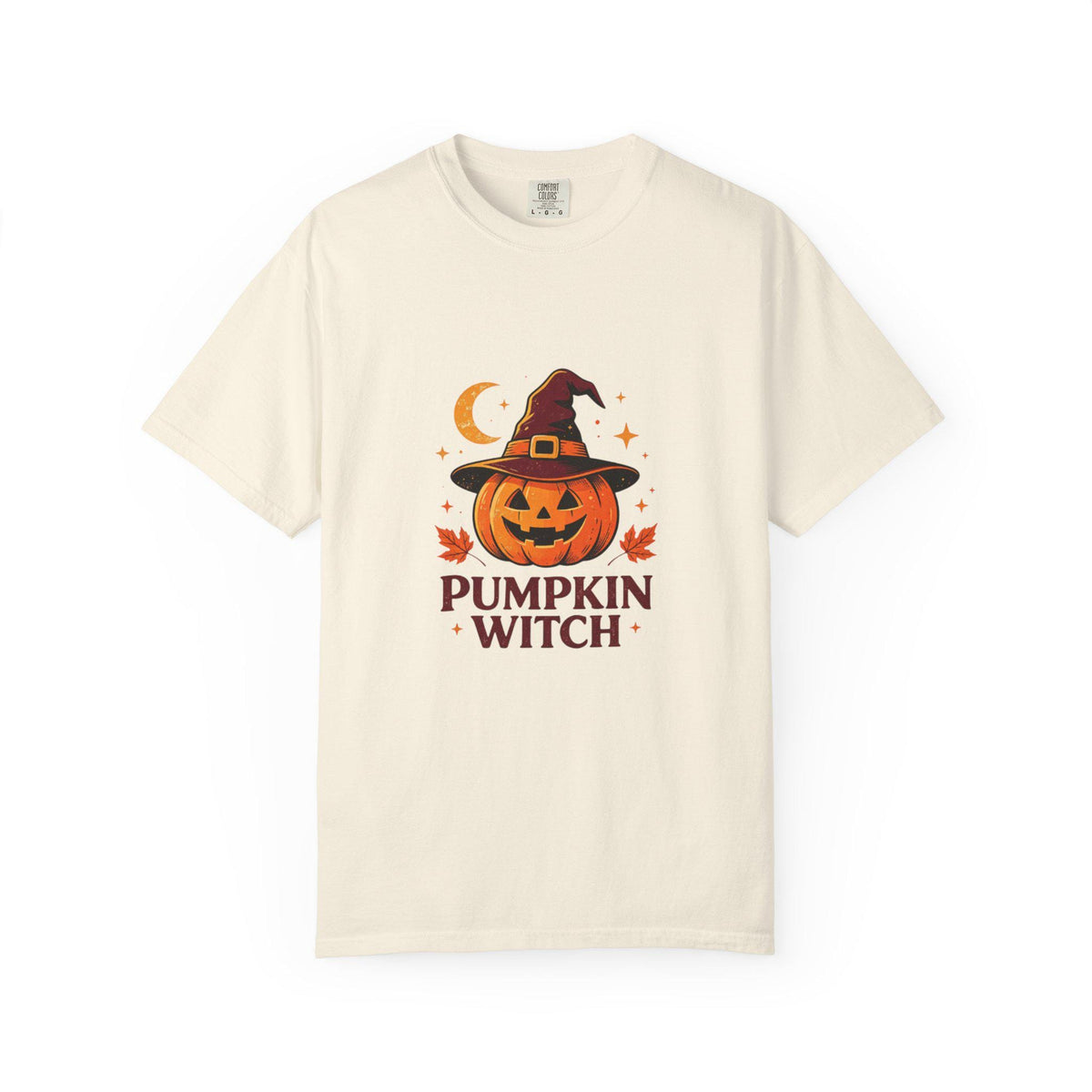 Pumpkin Witch T-Shirt | Halloween Jack-O'-Lantern Witch Hat Tee