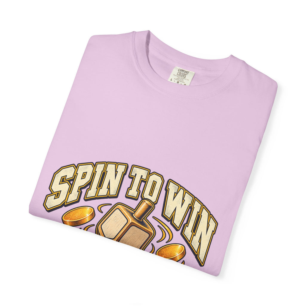 Spin to Win Dreidel T-shirt | Hanukkah Chanukah Festival Design