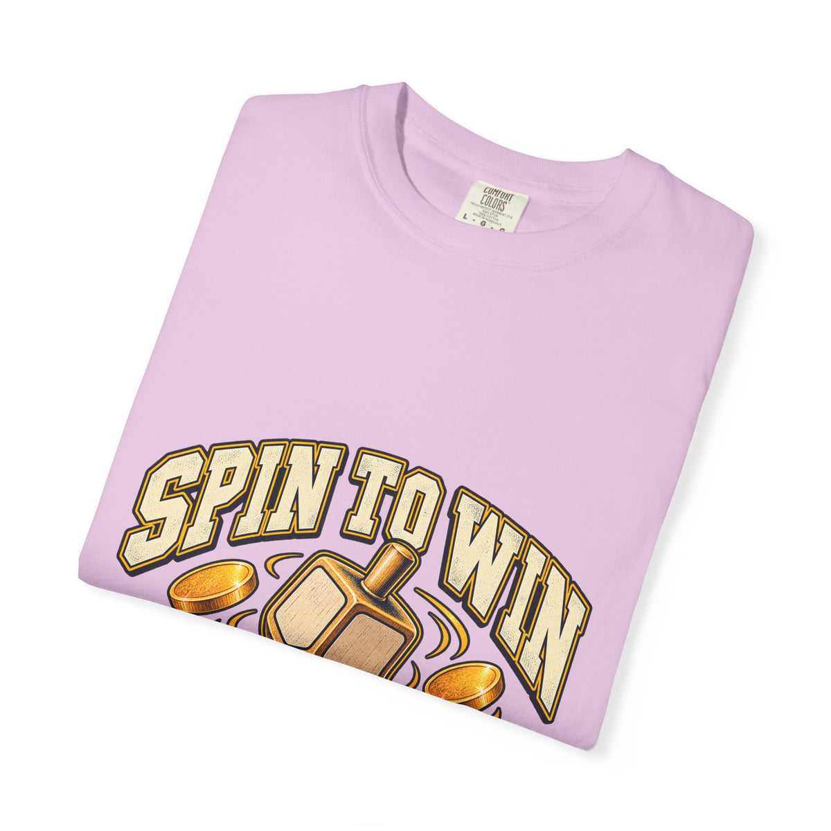 Spin to Win Dreidel T-shirt | Hanukkah Chanukah Festival Design