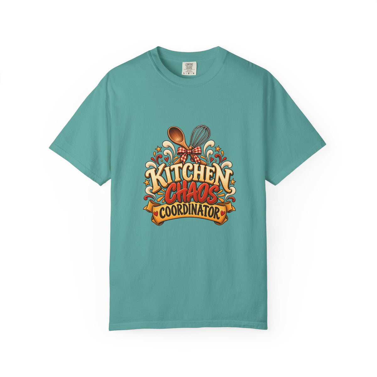 Kitchen Chaos Coordinator T-Shirt — Funny Thanksgiving Chef Shirt, Holiday Cooking Humor Tee, Baker Gift