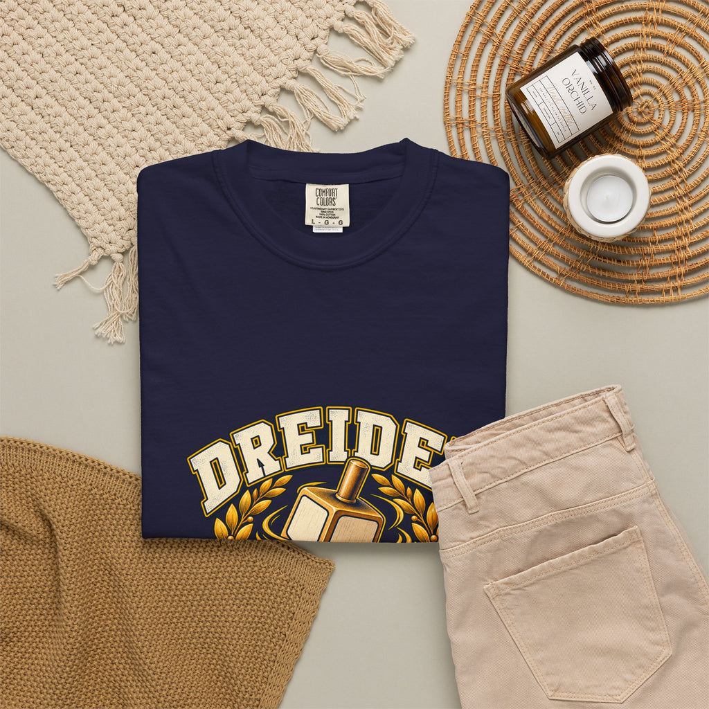 Dreidel Champion T-shirt | Hanukkah Dreidel Design, Winner Banner