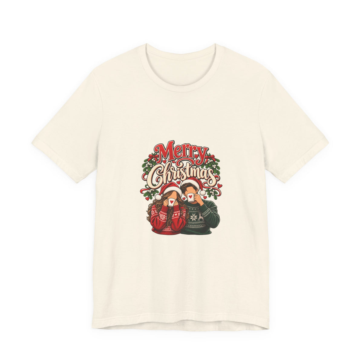 Merry Christmas Couple Tee