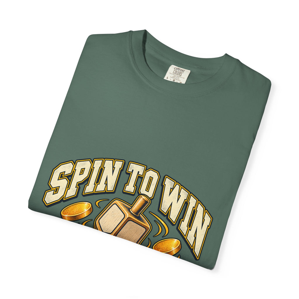 Spin to Win Dreidel T-shirt | Hanukkah Chanukah Festival Design