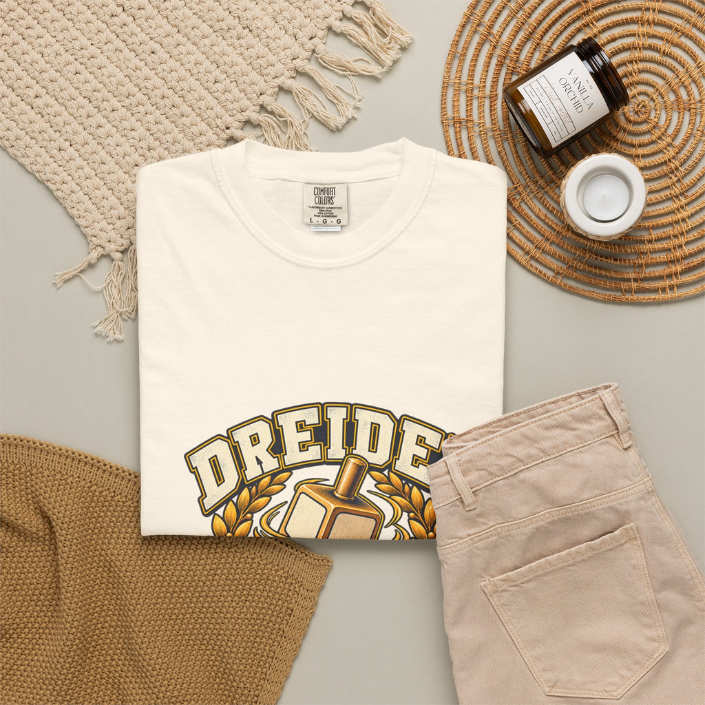 Dreidel Champion T-shirt | Hanukkah Dreidel Design, Winner Banner
