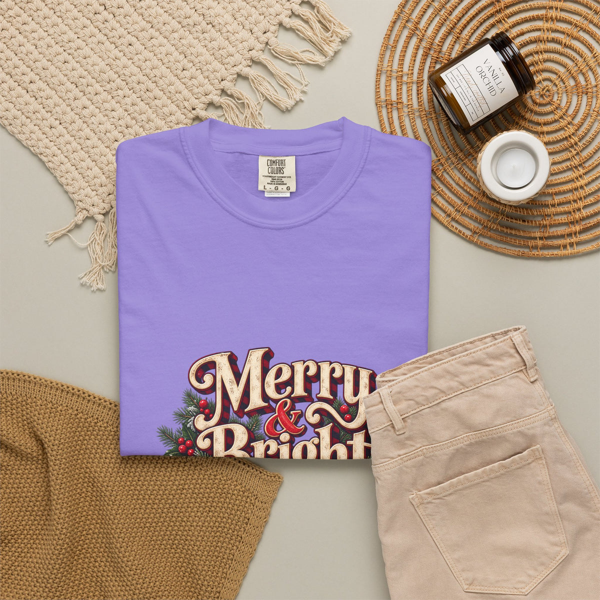 Merry & Bright Holiday T-Shirt