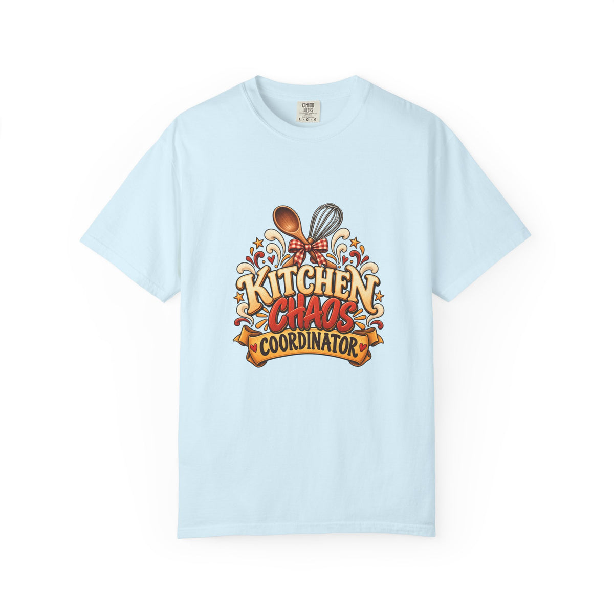 Kitchen Chaos Coordinator T-Shirt — Funny Thanksgiving Chef Shirt, Holiday Cooking Humor Tee, Baker Gift