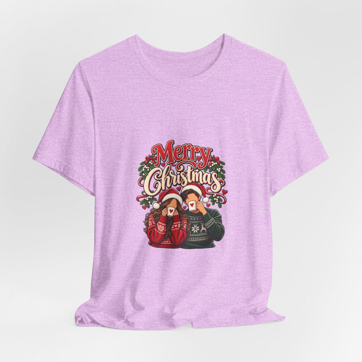Merry Christmas Couple Tee