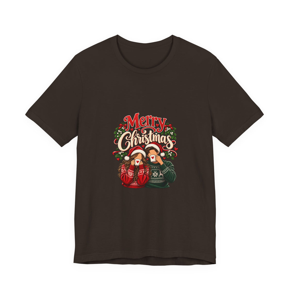 Merry Christmas Couple Tee