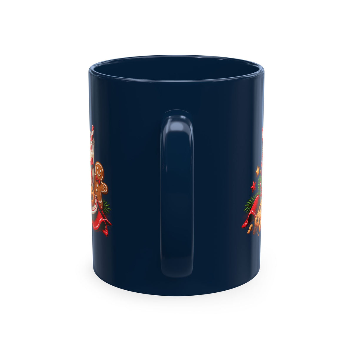 Santa’s Official Cookie Tester Ceramic Mug — Christmas Holiday Coffee Cup