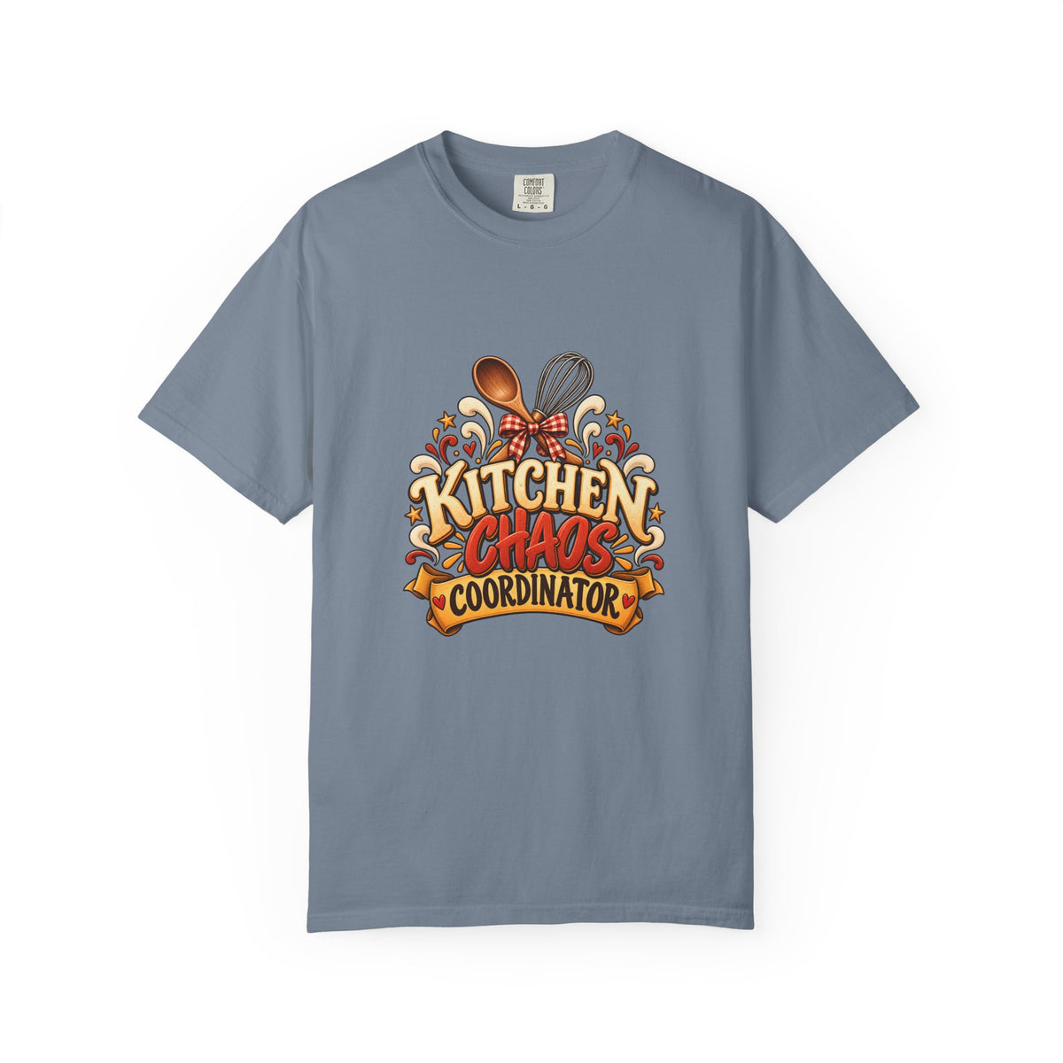 Kitchen Chaos Coordinator T-Shirt — Funny Thanksgiving Chef Shirt, Holiday Cooking Humor Tee, Baker Gift