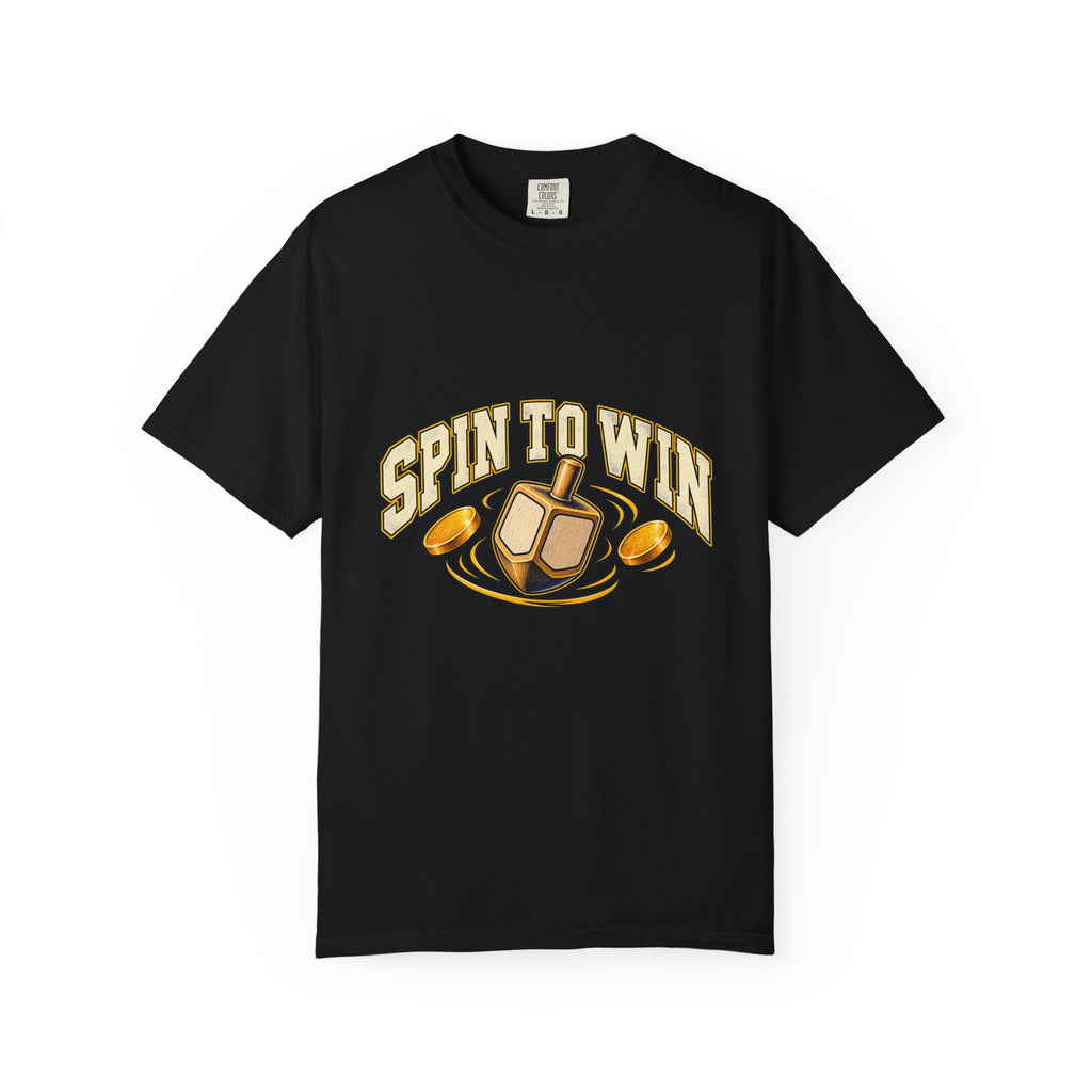 Spin to Win Dreidel T-shirt | Hanukkah Chanukah Festival Design