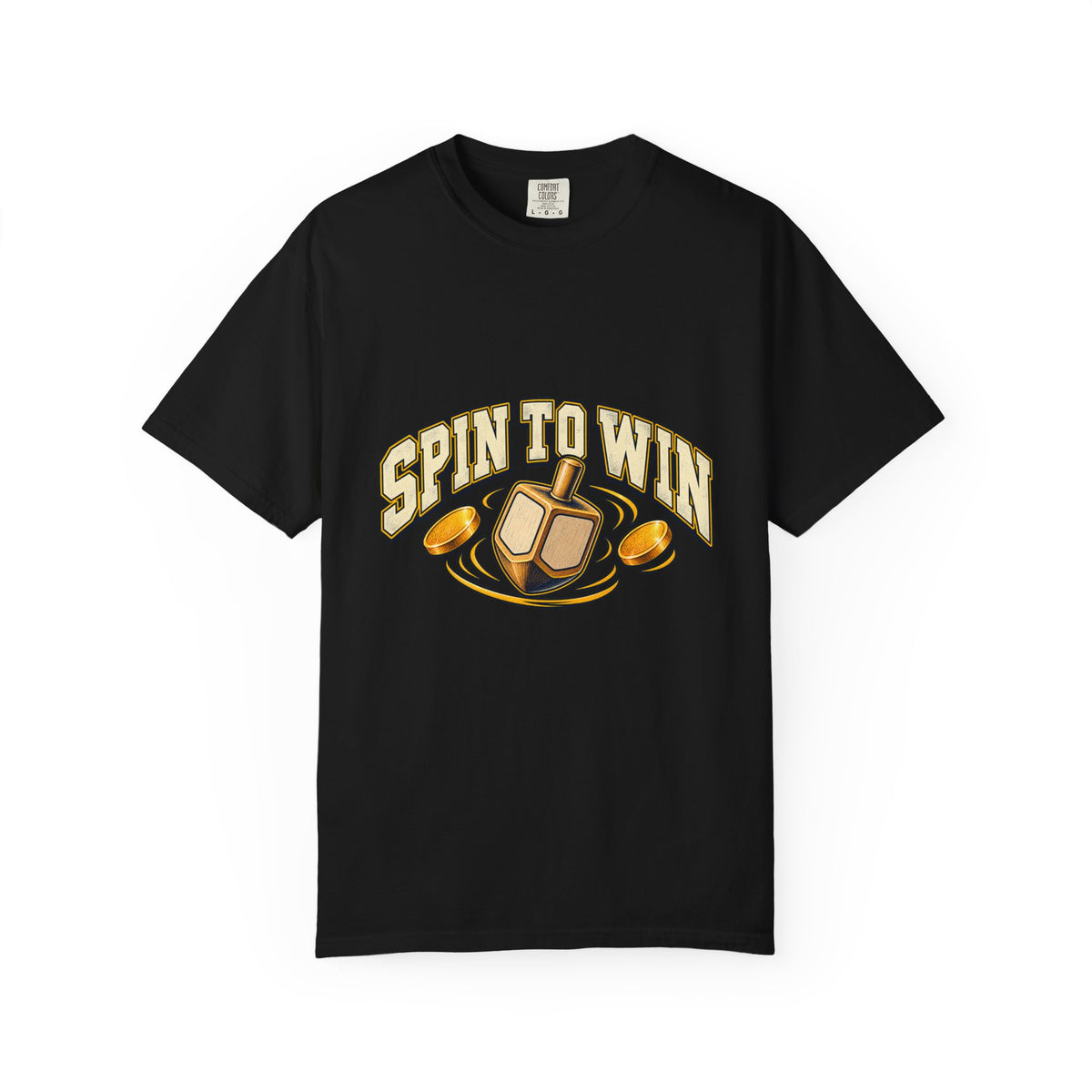 Spin to Win Dreidel T-shirt | Hanukkah Chanukah Festival Design