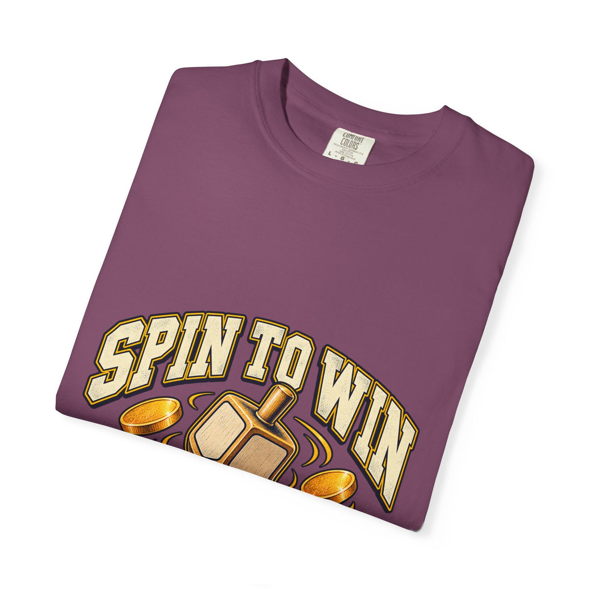 Spin to Win Dreidel T-shirt | Hanukkah Chanukah Festival Design