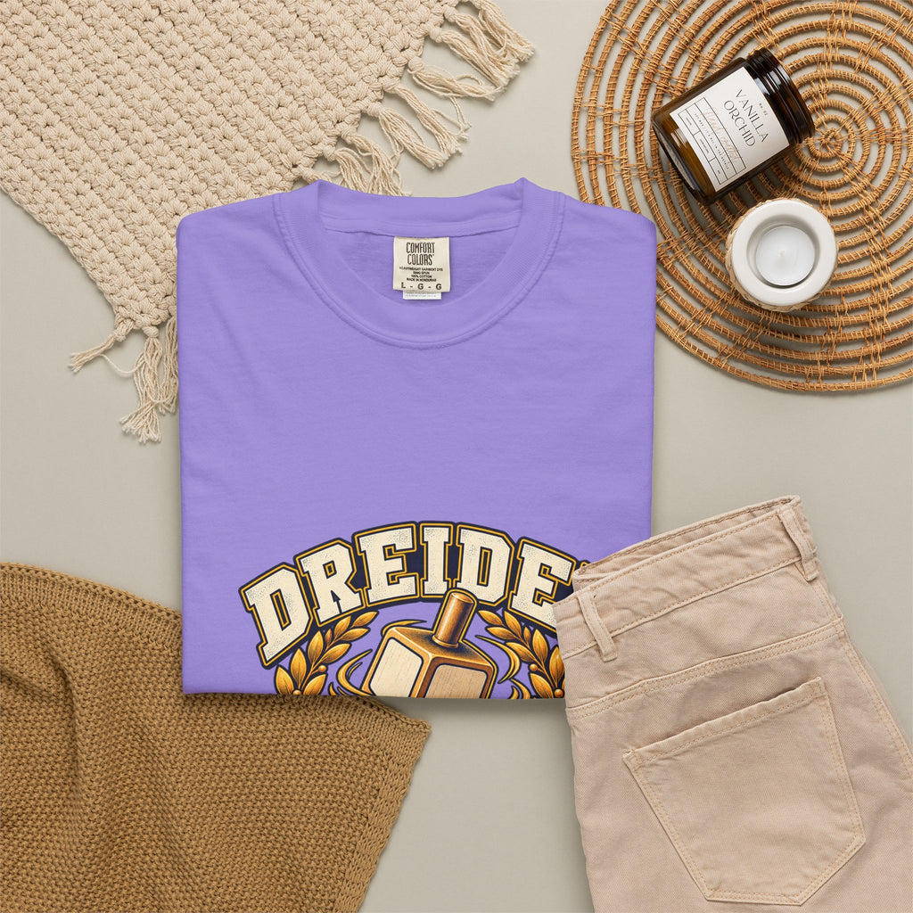 Dreidel Champion T-shirt | Hanukkah Dreidel Design, Winner Banner
