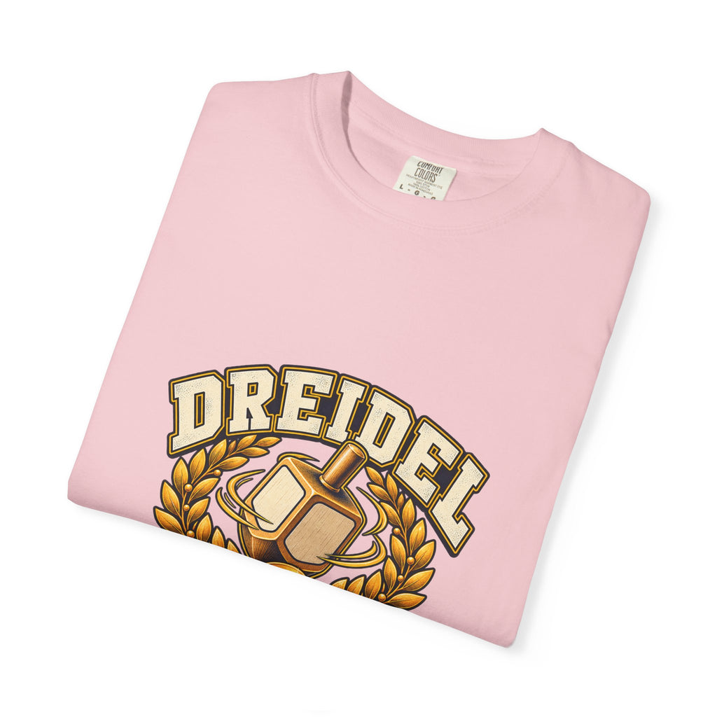 Dreidel Champion T-shirt | Hanukkah Dreidel Design, Winner Banner