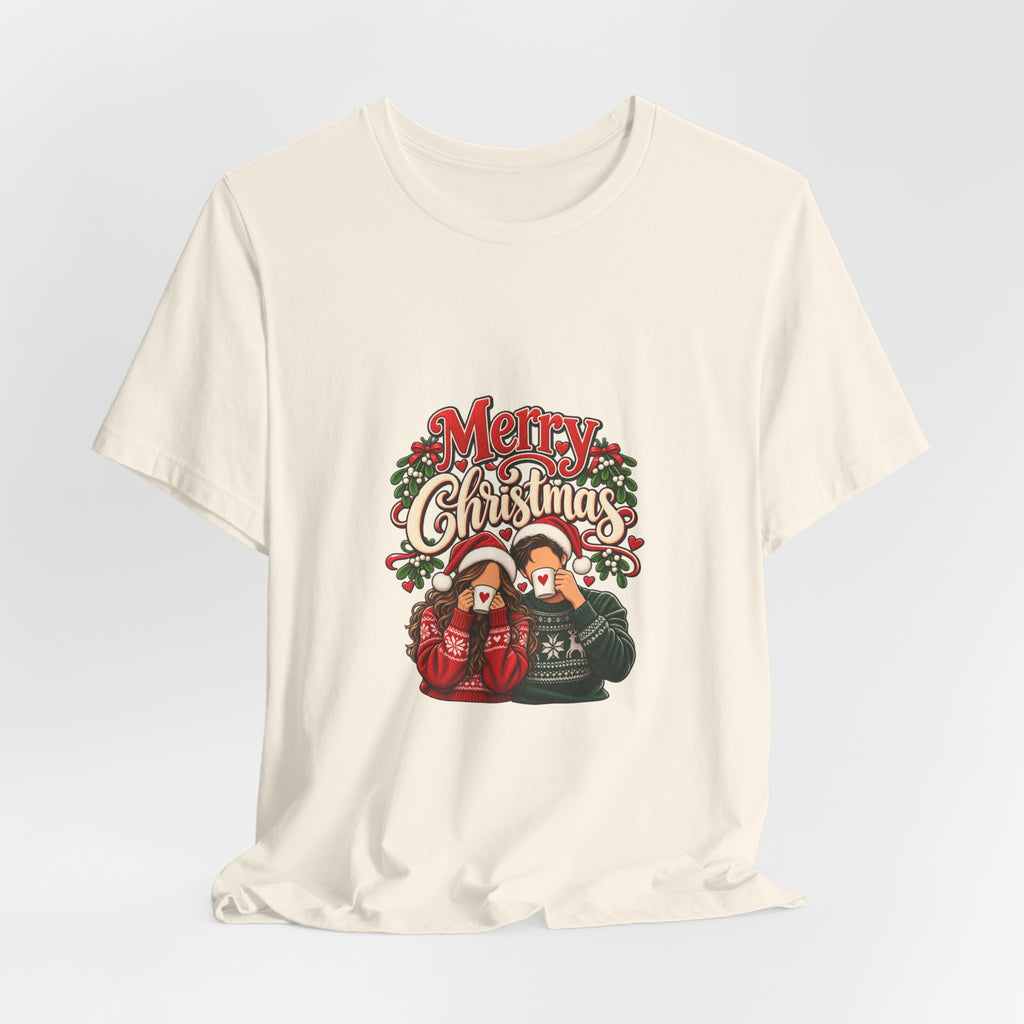 Merry Christmas Couple Tee