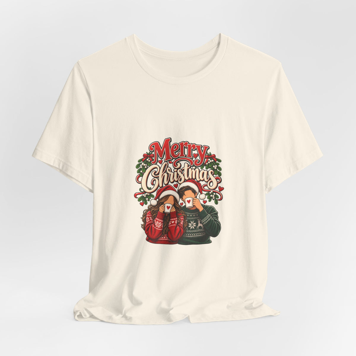 Merry Christmas Couple Tee
