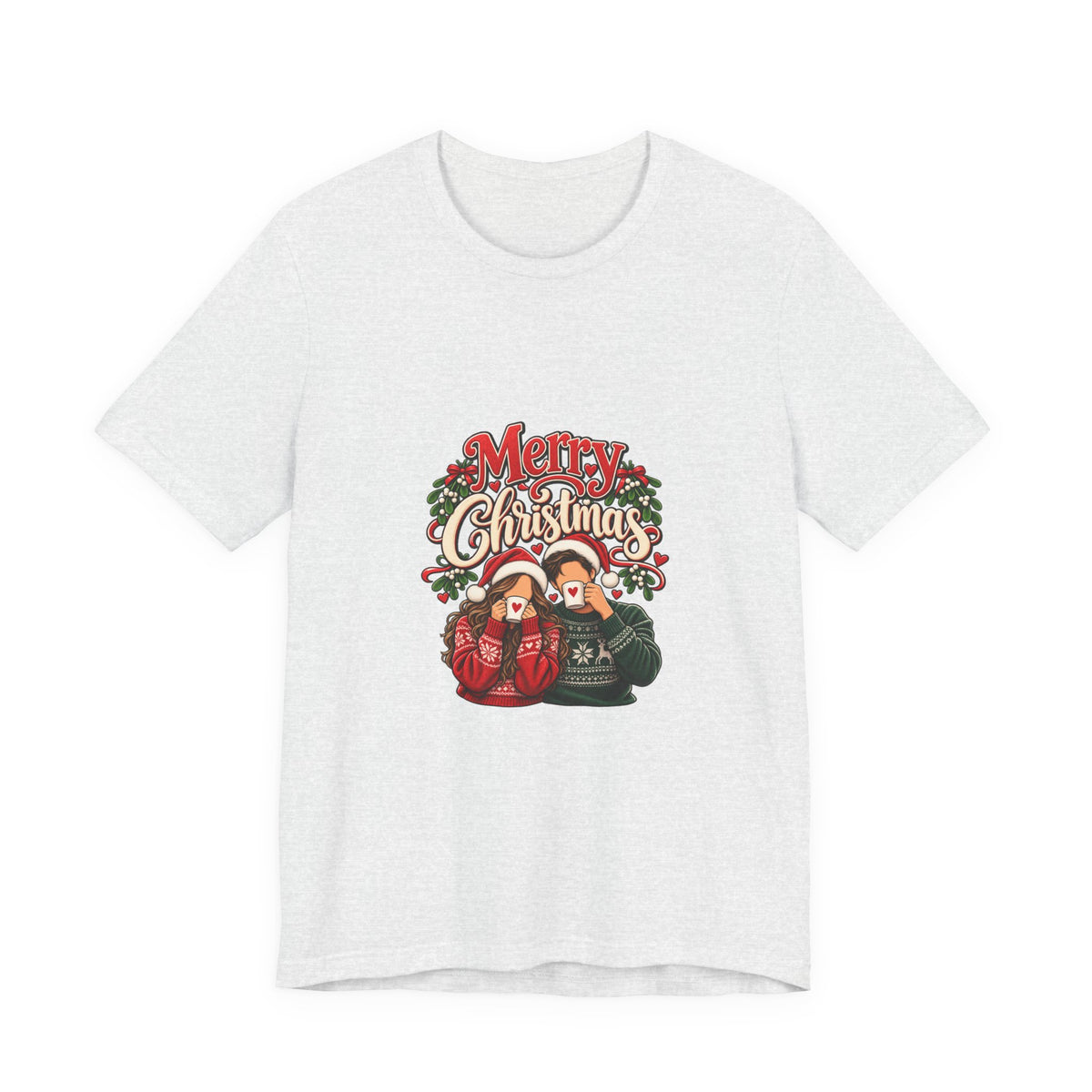 Merry Christmas Couple Tee