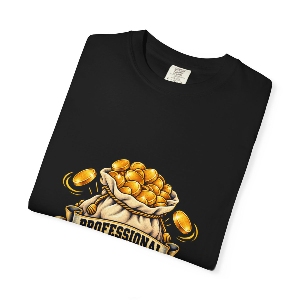 Professional Gelt Collector T-Shirt | Hanukkah Chanukah Chocolate Coin Design