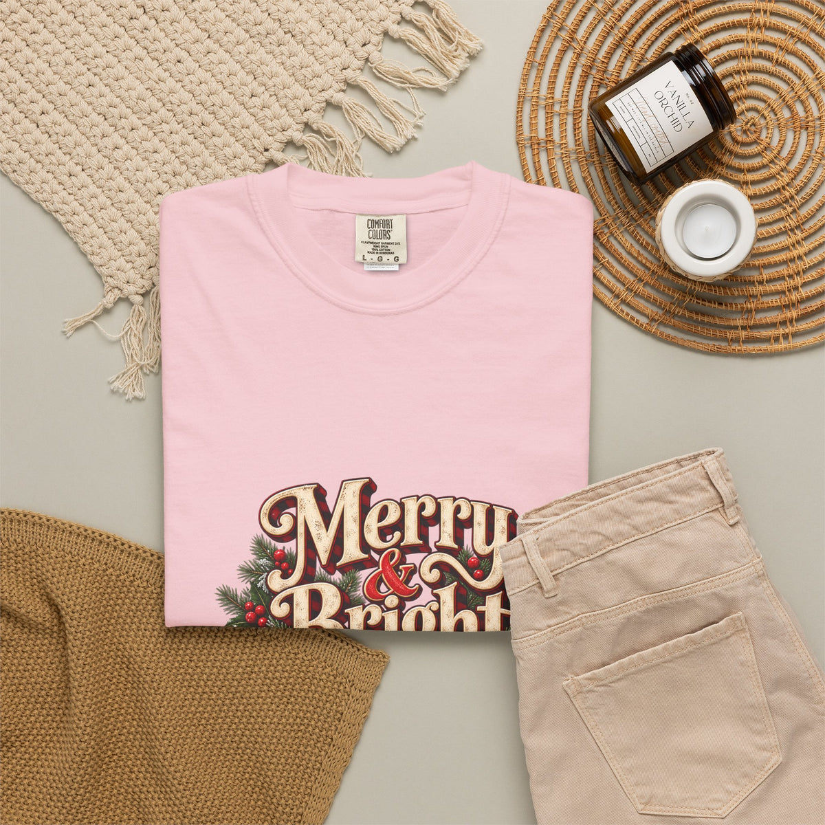 Merry & Bright Holiday T-Shirt