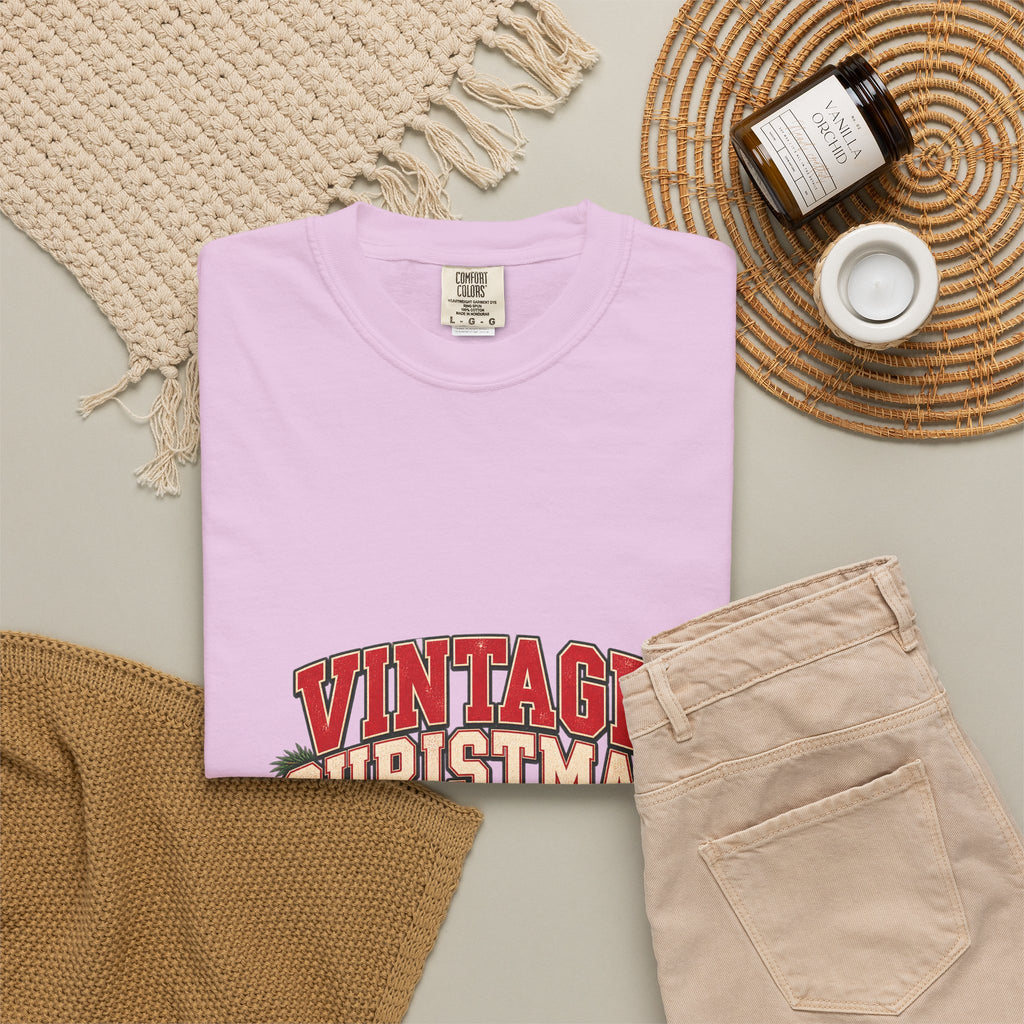 Vintage Christmas T-Shirt — Retro Holiday Graphic Tee