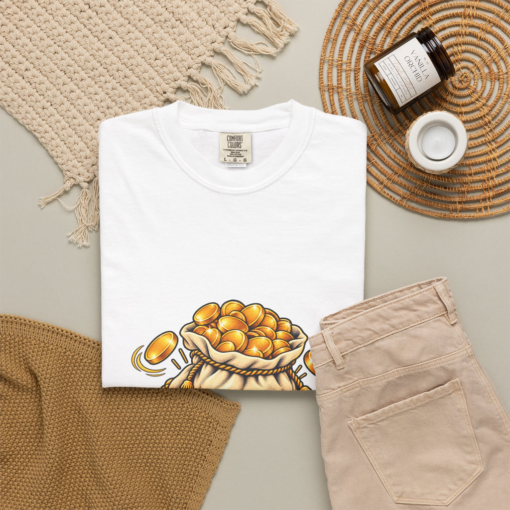 Professional Gelt Collector T-Shirt | Hanukkah Chanukah Chocolate Coin Design