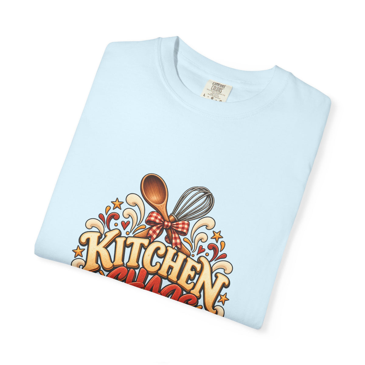 Kitchen Chaos Coordinator T-Shirt — Funny Thanksgiving Chef Shirt, Holiday Cooking Humor Tee, Baker Gift