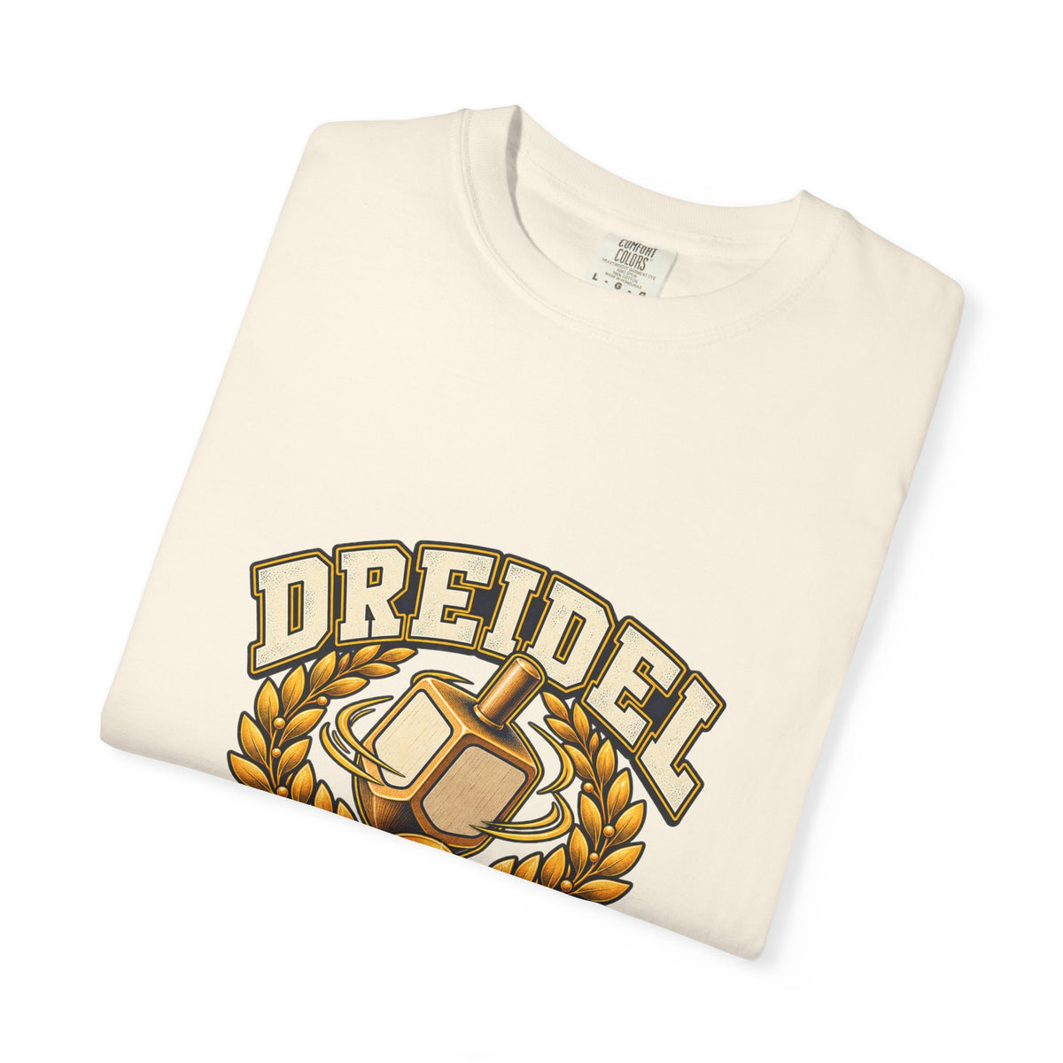 Dreidel Champion T-shirt | Hanukkah Dreidel Design, Winner Banner