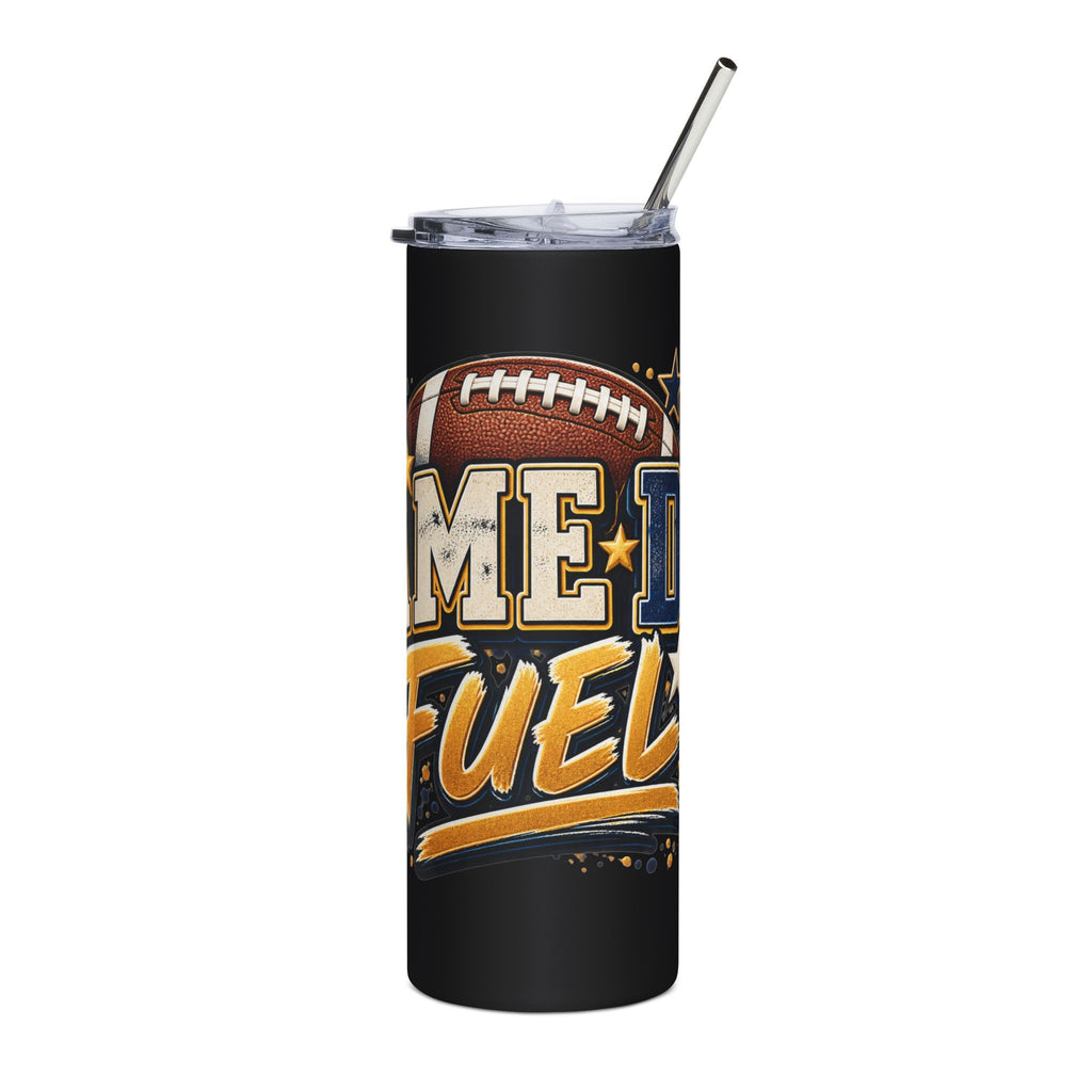 Game Day Fuel Tumbler | Football Graphic 20oz Stainless Steel
