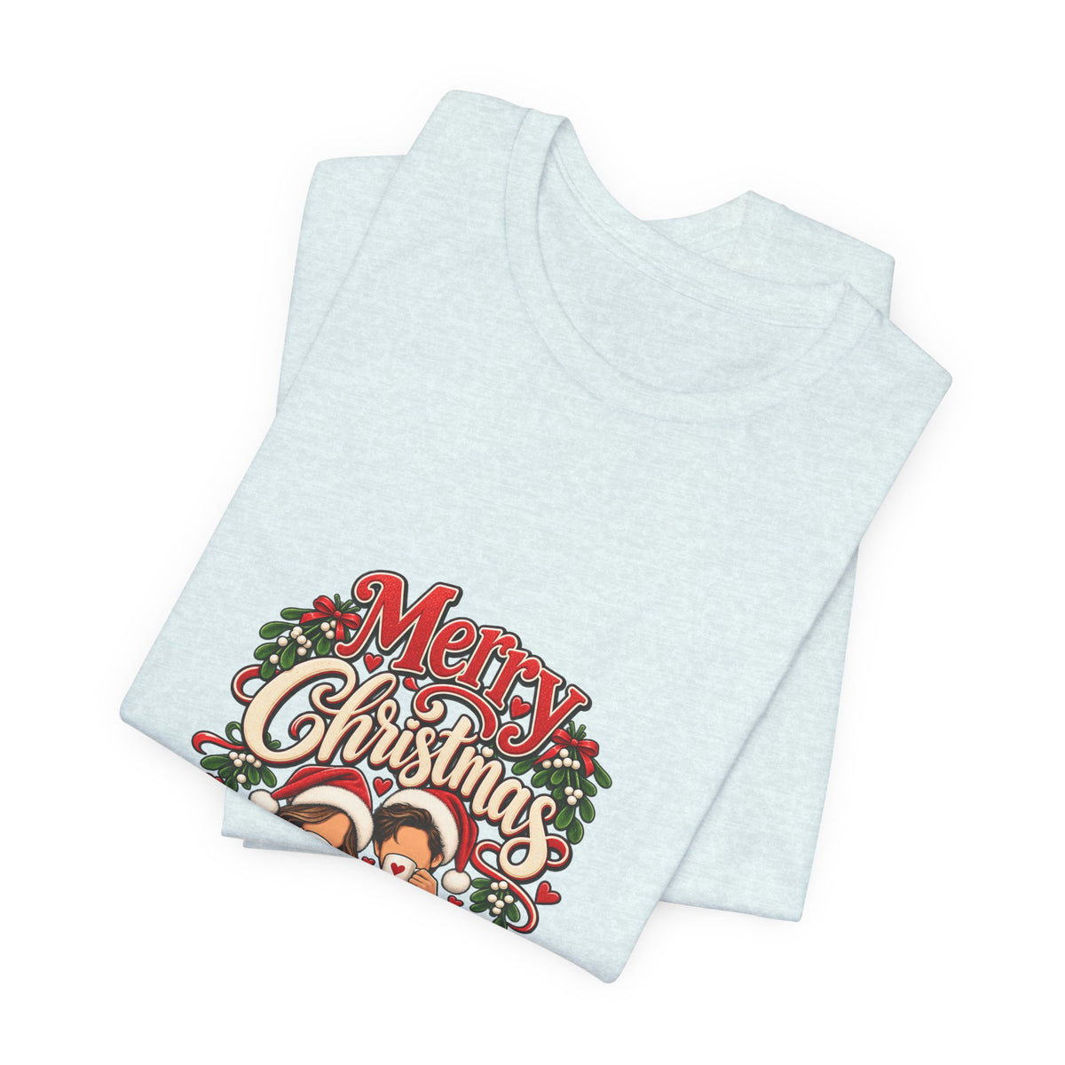 Merry Christmas Couple Tee