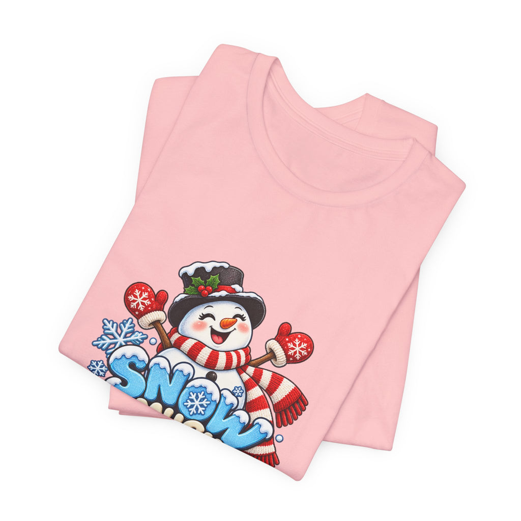 Snow Much Fun T-Shirt – Cute Snowman Holiday Tee