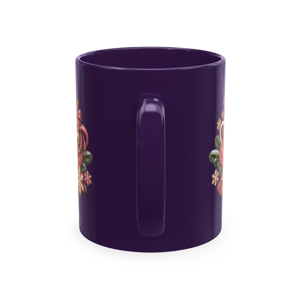 Warm Wishes & Winter Sips Christmas Ceramic Mug