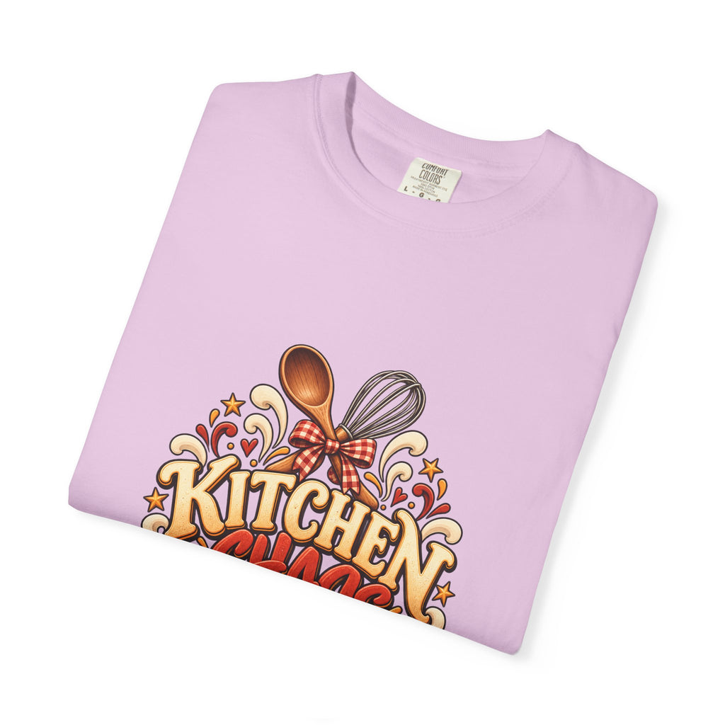 Kitchen Chaos Coordinator T-Shirt — Funny Thanksgiving Chef Shirt, Holiday Cooking Humor Tee, Baker Gift