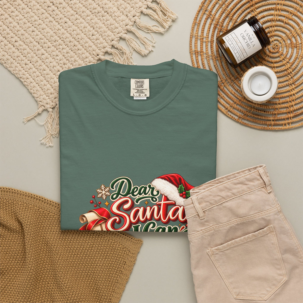Dear Santa I Can Explain T-Shirt — Funny Christmas Tee
